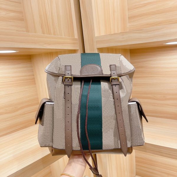 Hommes sacs à dos mode femme Sport sacs à dos élégant lettre impression sac de voyage en cuir sacs d'école 43*30 cm luxe extérieur sac à dos