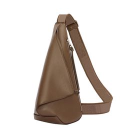 Sac à bandoulière pliable pour hommes, sac de styliste pour femmes, sacs à bandoulière simples, sac à main en cuir de vache à grain doux, tissu brodé, miroir supérieur de qualité, sacs de poitrine pour hommes