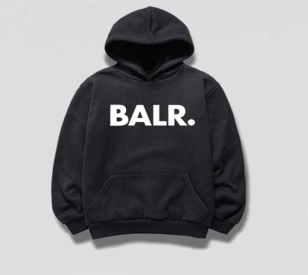 Hommes Balr imprimé sweats à capuche Printemps Automne Hiver à manches longues Capin à manches longues Casual Hip Pop Pullover Punk Mens Sportswear Sweatsh1009951