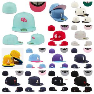 Chapeaux ajustés de baseball masculin Hip Hop Boston Sport Full Fited Bill Sports Hats For Men Strapback Snap Back Trucker Hat Taille 7-8