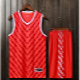 Mannen basketbal jerseys outdoor comfortabele en ademende sport shirts Team training jersey goed 069