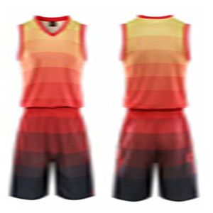 Mannen basketbal jerseys outdoor comfortabele en ademende sport shirts Team training jersey goed 073