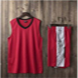 Maillots de basket-ball pour hommes, chemises de sport confortables et respirantes pour l'extérieur, maillot d'entraînement d'équipe Good 076