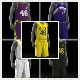 Men de basket-ball sets Jerseys + Shorts Collin 2 Sexton Lauri 23 Markkanen John 20 Collins 00 Clarkson Talen Horton-Tucker Walker Kessler Keyonte George Taylor Hendricks