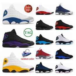 Chaussures de basket-ball pour hommes 13 Jumpman 13s Court Purple Bred Lucky Green Flint Hommes Starfish Baskets Rétro Baskets d'extérieur 40-47