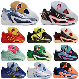 Men Basketball Shoes Tatum 1 1s Jordens Archer Ave Zoo Barbershop Pink Lemonade Old School Red 2023 Man Trainer Sneaker Size 40-46