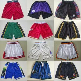 Pantalones cortos del equipo de baloncesto de los hombres Pantalón de cintura elástica atlética Secado rápido Todo cosido Pantalones de chándal Transpirable Cordón Corto Gimnasio Bilal Coulibaly Emoni Bates