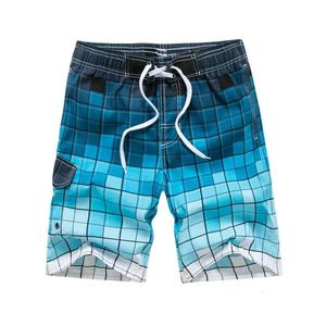 Men de plage shorts M-6xl Plus taille de maillot de bain Swim Wear Wear Board Summer Swimsuit Bermuda Beachwear Trunks Short 240424