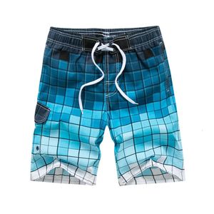 Men Beach Shorts M-6XL Plus Size Swimwear Men Swims Surf Wear Board Shorts Summer Swimsuit Bermuda Beachwear Trunks Short 240329