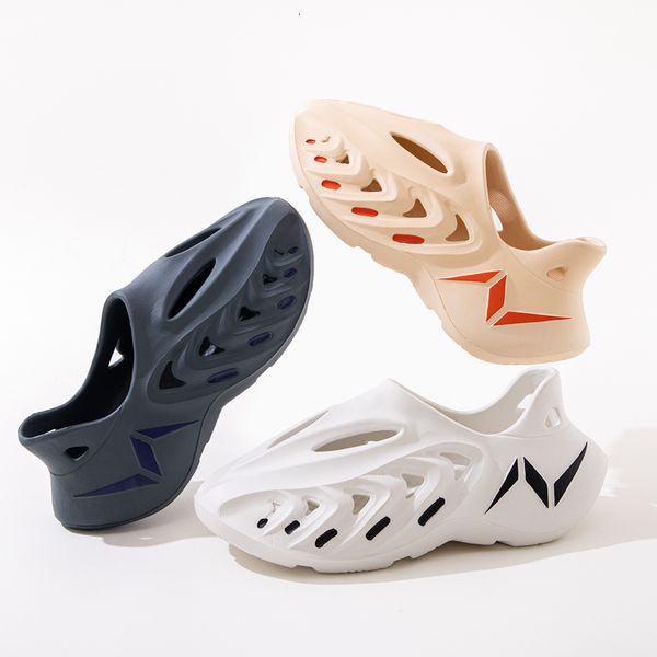 Hommes plage femmes sandales eva unisexe creux ciel jardin teint concepteur de créateurs pantoufles baskets water chaussures mousse coureur