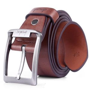 Men Belt Casual Cowboy Style Harajuku Leather Punk Rock Belt Men Accessoires Mentes pour hommes pour jeans CEINTURE FEMME # 810 249W