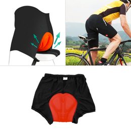 Mannen fiets fietsen Comfortabele ondergoed 3D gevoerde fiets korte broek