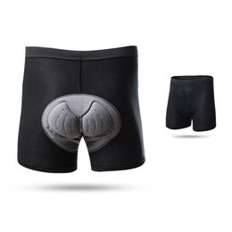 Hommes vélo été confort Cool Shorts GEL éponge Pad sous-vêtements de cyclisme vtt Ciclismo vélo respirant S-3XL300A