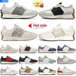 Men Blance 327 hardloopschoenen dames 327S heren sneakers ontwerper luipaard print blauw mode skateboard zwart wit licht grijs kaki zeezout og casual schoenen nieuwe sport