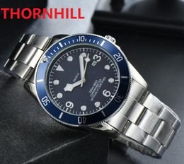 Hommes bleu vert anneau Crime montre mode horloge décontractée homme en acier inoxydable de luxe Quartz exquis calendrier Bracelet montres