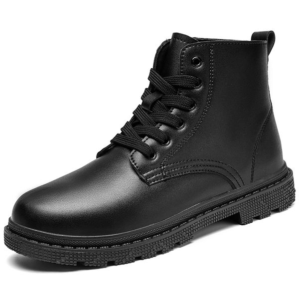 Hommes bottes 2022 printemps nouvelle mode chaussures homme en plein air confortable classique mâle chaussures Durable semelle hommes bottes décontractées hommes baskets