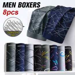 Hommes boxeurs caleçons Sexy respirant confortable multicolore ensemble mode caleçons hommes Boxer Shorts slips