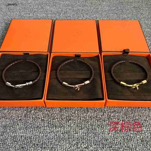 Hombres pulsera marca cadena mujeres líneas pulseras joyería diseñador moda encanto línea de mano ama niñas regalos joyas de baile 19 de diciembre nuevo