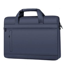 Hommes porte-documents sac de haute qualité entreprise célèbre marque en cuir PU sacs à bandoulière sacs à main de bureau 14 pouces sac pour ordinateur portable bolso 240320