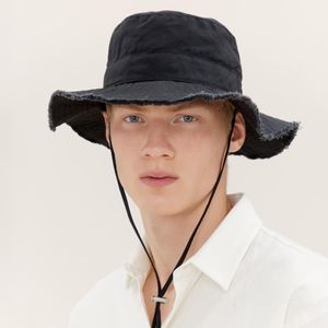 Mannen emmer hoeden zonnedoppen le bob artichaut met binnenste label strand pet outdoor panama bob visser hoed vrouwen