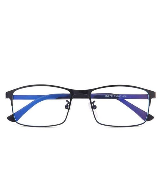 Hommes d'affaires lunettes cadre bleu lumière filtre ordinateur lunettes Anti rayonnement lunettes lunettes frames4138651