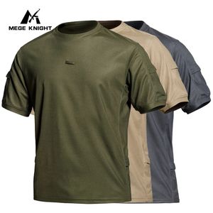 Mannen Camouflage Tactische Sneldrogende T-shirt Militaire Combat Korte Mouw Tops Oneck Gym T-shirts Casual Oversized Tee 240315