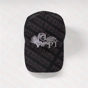 Hommes toile Baseball chapeau classique noir planche à roulettes casquettes ange lettre Jacquard plage casquette Snapback casquettes