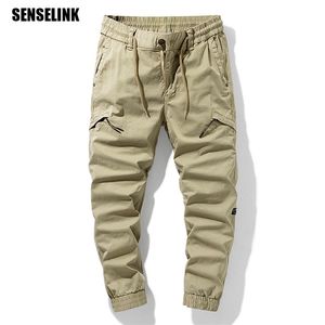 Heren vrachtbroek militaire tactische multi-pocket outdoor jogger broek casual katoenen broek overalls wandelen trekking broek mannen 211201