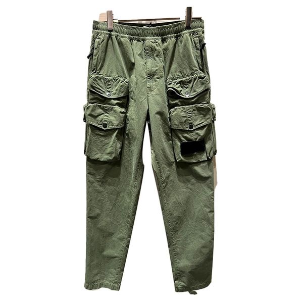 Men Cargo Pants topstoney Loose Army Tactique Multi-poches Pantalon tendance mâle Urbain Droit Cargo Pantalon Jambe Pantalon Casual Jogger Tactique Mâle Army casual pants