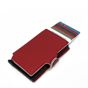 Heren CaseKey Anti Security Automatic Fashion Business Travel Wallets