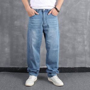 Mannen Casual Jeans Plus Size Vet Ontspannen Losse Broek Straatdansen Skateboardbroek Denim Jean Rechte Broek Clothing337y