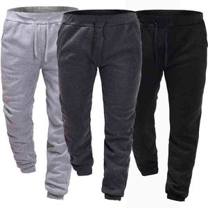 Hommes Casual Joggers Pantalon Solide Mince Cargo Pantalon De Jogging Mâle Multi-poches Pantalon Nouveaux Hommes Sportswear Hip Hop G220713