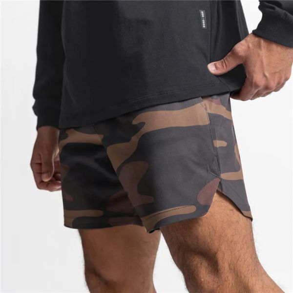 Pantalones cortos informales para correr para hombre, pantalones cortos deportivos de secado rápido para baloncesto, pantalones cortos para gimnasio y Crossfit, pantalones cortos de entrenamiento de fútbol, pantalones de chándal para hombre