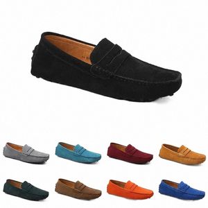 Chaussures décontractées Espadrilles Ocean Navy Light Tan Vin Red Taupe Green Sky Blue Bourgogne Lavande Bordeaux Mens Sneakers Outdoor Jogging Walking Sixty Q13P #