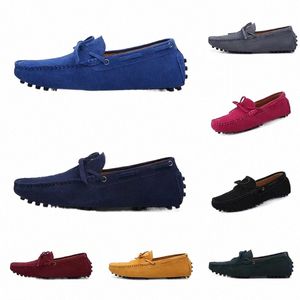 chaussures de sport pour hommes Espadrilles taupe marine marron vin rouge Lime Green Sky Blue Burgundy baskets pour hommes jogging en plein air marchant trois g6jv #