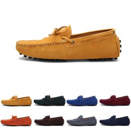 Men Casual Slippers Schoenen Espadrilles Triple Black Navy Brownslippers Wine Red Green Khaki Orange Mens S Outdoor Jogging Walking Tirty Seven