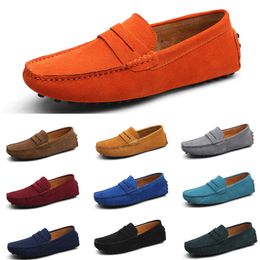 Men Casual schoenen Espadrilles Triple Black Navy Brown Bruine Red Taupe Sky Blue Bourgondy Mens Sneakers Outdoor Jogging Walking Maat 40-45 REGENTY Three Three Three