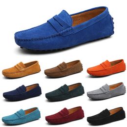 Men Casual schoenen Espadrilles Triple Black Navy Brown Wine Red Taupe Sky Blue Bourgondy Mens Sneakers Outdoor Jogging Walking Zes Six