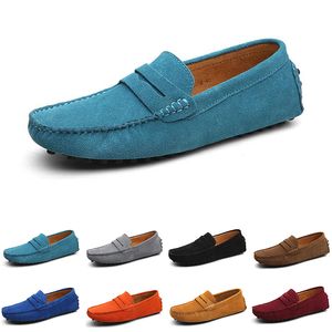 Mannen Casual Schoenen Espadrilles Triple Black Navy Brown Wine Red Taupe Green Sky Blue Bourgondië Mens Sneakers Outdoor Jogging Lopen Vijftien