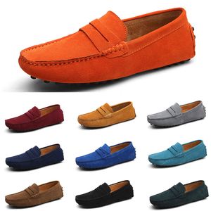 Men Casual schoenen Espadrilles Triple Black Navy Brown Bruine Red Taupe Sky Blue Bourgondy Mens Sneakers Outdoor Jogging Walking Maat 40-45 Negentig