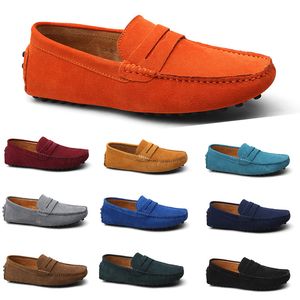 Men Casual schoenen Espadrilles Triple Black Navy Brown Wine Red Taupe Sky Blue Bourgondy Mens Sneakers Outdoor Jogging Walking One