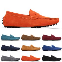 hommes chaussures décontractées couleur unie blanc populaire respirant argent taupe dlives acajou rouge jogging marche bas doux multi cuir hommes baskets entraîneur extérieur GAI