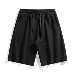 Men Shorts décontractés plus taille en coton d'été pantalon de survêtement respirant 2xl Big Gym Basketball Beach 240517