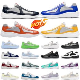 hommes baskets décontractées designer chaussures en cuir verni hommes chaussures maille coureur formateurs rose bleu rouge vert jaune extérieur décontracté blanc noir violet chaussures