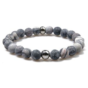 Hommes Chakra Bijoux Bracelet Femme Bracelets Femmes Pierre Naturelle Mala Perles Yoga Méditation Mode Chakras Femmes Cadeaux