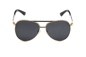 Hommes Classique Marque Lunettes de soleil polarisées Rétro femmes Lunettes de soleil Designer de luxe Lunettes Band Metal Frame Designers Lunettes de soleil Femme Lunettes de protection UV S971