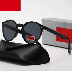 Hombres Marca clásica Retro mujeres Gafas de sol Diseñador de lujo Gafas Marco de metal Diseñadores Gafas de sol Mujer Raybans Rays Bans con caja original 4380