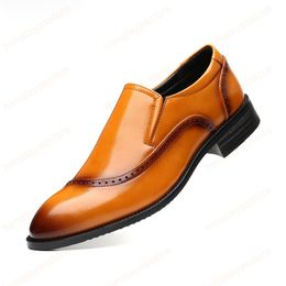 Hommes Classique Mocassins Hommes Chaussures Habillées Slip Robe Grande Taille 48 Chaussures Vintage Hommes De Luxe Brogue Chaussures