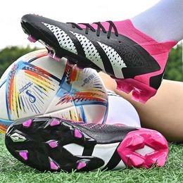 Mannen Voetbalschoenen Mode Bezaaid Duizendpoten Voetbalschoenen Lange/Korte Studs TF/FG Comfort Atletische Training Sneakers