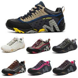 Hommes escalade chaussures de randonnée chaussures de sécurité de travail Trekking bottes de montagne antidérapant résistant à l'usure respirant chaussure de plein air Gear Sneaker Eur 39-45